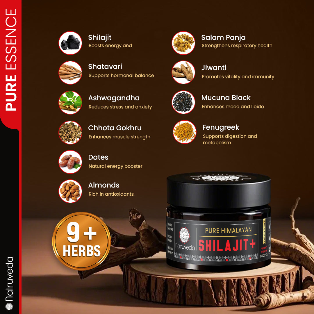 shilajit resin with ashwagandha