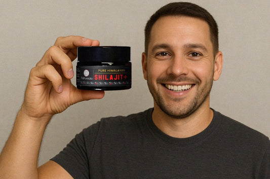 shilajit resin with ashwagandha